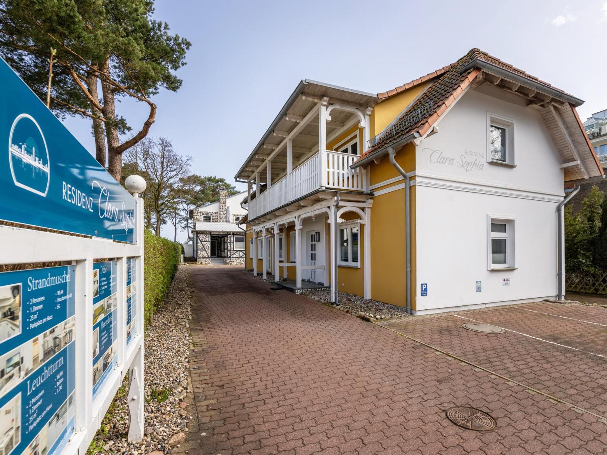 Ferienwohnung Meeresrauschen In Der Residenz Clara Sophia Binz Exterior photo